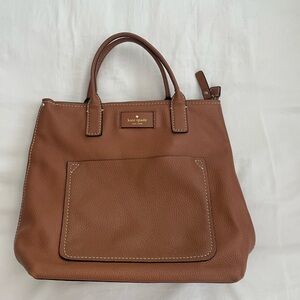Kate spade maple street Kenzie backpack tan purse